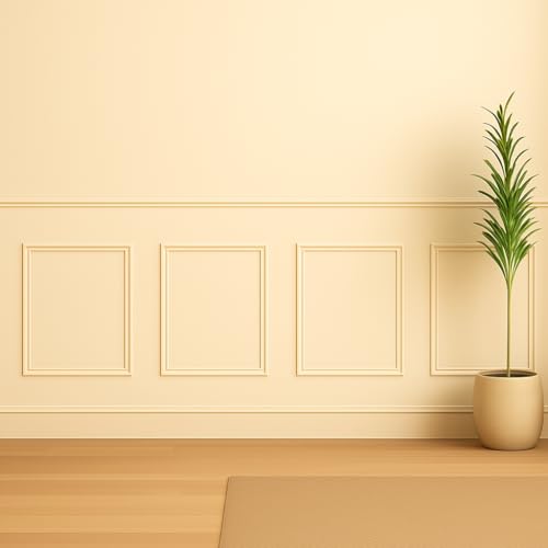 Image of Ekena Millwork PNL20X20AS-01 20 inchW x 20 inchH x 1 /2 inchP Ashford Molded Classic Wainscot Wall Panel,Factory Primed White