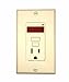 Leviton 7591-PLA 15 Amp, 125 Volt, Smartlock Pro Combination GFCI Receptacle, With LED Pilot Light, Almond