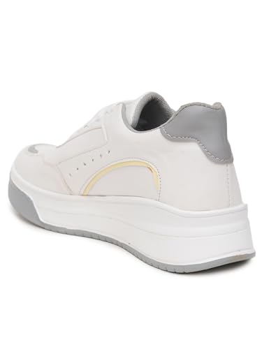 Image of Womens Flexaura Sneakers Casual Shoes Lightweight Design All-Day Comfort Stylish & Versatile Breathable Upper for Girls /Ladies