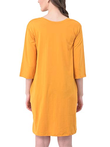 Image of Clovia Women's Witches Be Tripping Text Print Short Night Dress