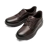 [ドクターアッシー] オックスフォード メンズ 本革 幅広4E 撥水 抗菌防臭 通気性 軽量 D.BRN 26.0 cm 4E