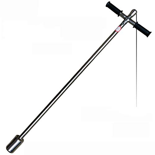 T-king Ring Cutter Drill- 304 Stainless Steel Soil Sampler Geotome Soil Sampling Drill Holland Drill 1M(A)