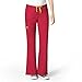 WonderWink Women's Scrubs Romeo 6 Pocket Flare Leg Pant, Red, Medium
