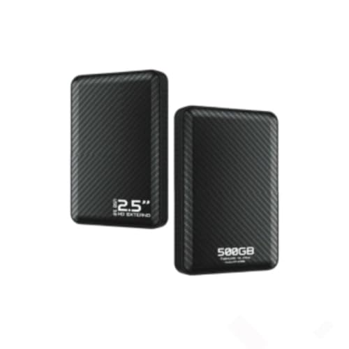 HD Externo Portátil 500GB Preto USB 3.0 Unidade de Armazenamento Externo Com Processamento Ultra Ráp