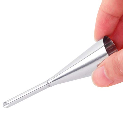 Puff Nozzle 3Pcs/Set Decorating Tips Baking Multipurpose Pastry Piping Bag Long Silver Kitchen Practical Tools Cream Cake Stainless Steel #TOP6