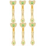 DECOMELODY 6 Stück Teiliges Ruyi Figurinen aus Hochwertiger Legierung Langlebige Tischdekoration mit Feiner Handwerkskunst Spirituelles Wohlstandsornament für Wohn und Arbeitsbereiche