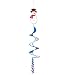 Snowman Wind-Spinner Party Accessory (1 count) (1/Pkg)