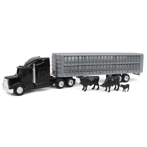 ERTL Farm Semitruck with Livestock Trailer