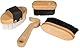 HKM Kinder Hobby Horsing Putzset Holz, Natur, One Size