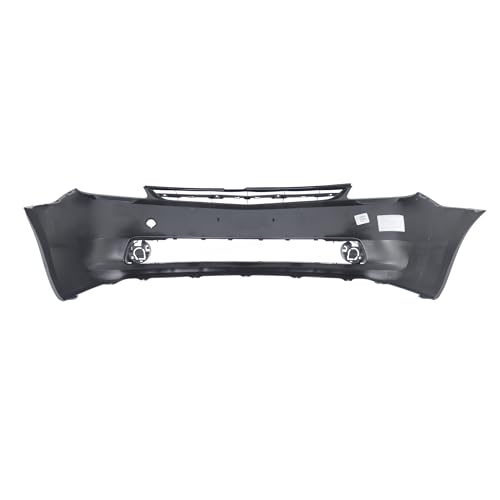 Image of Compatible with Toyota Prius 2004-2009 Front Bumper Cover | Primed, With Fog Light Holes, Without Parking Sensor Holes, Hatchback, Ready to Paint, OEM 5211947903, TO1000274