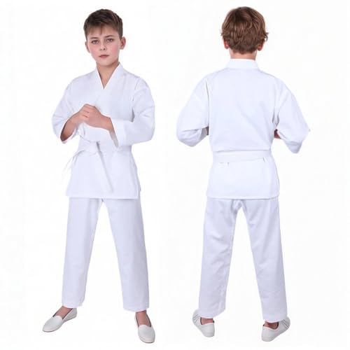 Kimono de karaté garçon ensemble confortable pour bouger sans gêne - 3