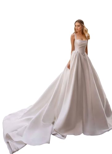 Luovihkra Satin Wedding Dress