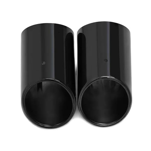 Tuyau d'échappement pour Q7 TDI Quattro 2006-2013 en inox noir