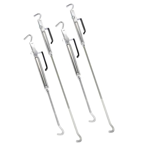 Kregoem Turn-buckles Replacement Set for Truck Camper, Including Front & Rear Turn-buckles | Premium Stainless Steel