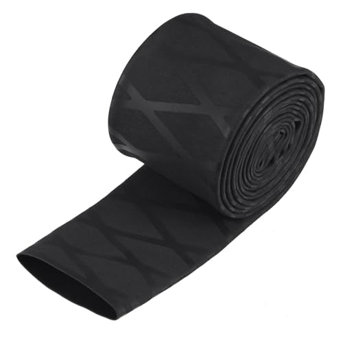 Gaine thermorétractable 35mm noire de 1,6m étanche pour câble