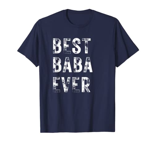 Grunge Best Baba Dad Daddy Arabic Father's Day T-Shirt