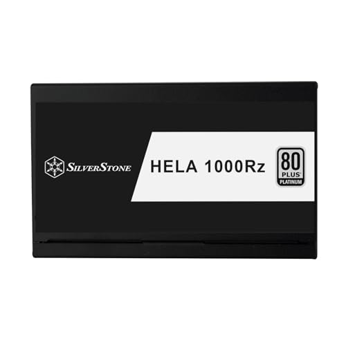 Image of Silverstone Technology HELA 1000Rz 80 Plus Platinum 1000W ATX 3.1 & PCIe 5 Fully Modular ATX Power Supply, SST-HA1000R-PM