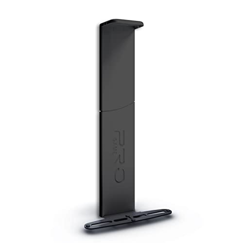 PAXO Stylische PS5 Wandhalterung für Disc & Digital Version - schwarz Playstation 5 Wall Mount für Konsole mit und ohne Laufwerk , PS5 Zubehör / Wandhalter / Wandmontage Cover