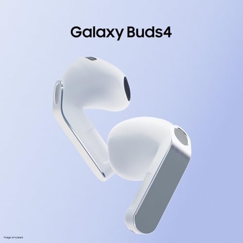 Samsung Galaxy Buds4 (Black) in-Ear Wireless Earbuds with Hi-Fi Audio | Adaptive ANC and EQ 2.0 | 360-Audio | Live Translation | Head Gesture Control | IP54 view 2