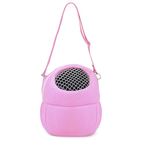 Image of Litewoo Sugar Glider Carrier Travel Bag, Breathable Portable Pouch (Pink)