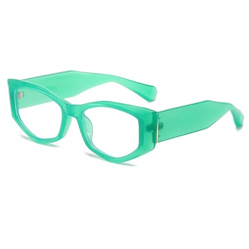 Lunettes de soleil vert bonbon UV400 style punk pour homme et femme