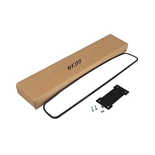 Hkoo Golf Cart Rear View Mirror, 16.5" Extra Wide Rear View Convex Golf Cart Mirror For Ez Go, Club Car, Yamaha (Rear View Mirror) #TOP5