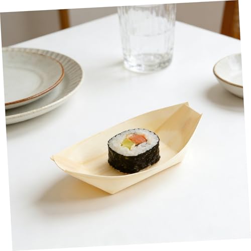 Platos desechables de sushi SUPVOX 100 unidades 17 cm miniatura 4