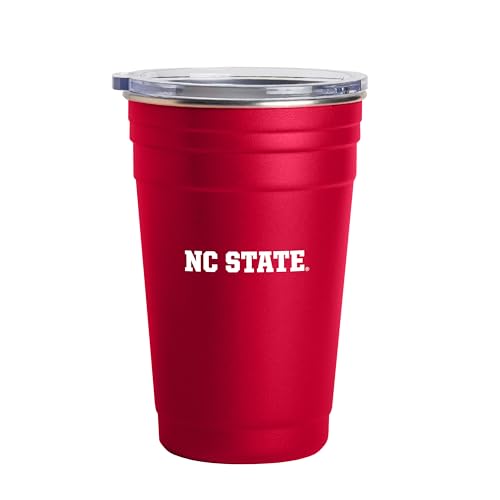 Image of Logo Brands NCAA 22 oz Stainless Steel Tailgate Cup -Double Wall Vacuum-Sealed Durable For Hot & Cold Drinks, Perfect for Gameday & Tailgating