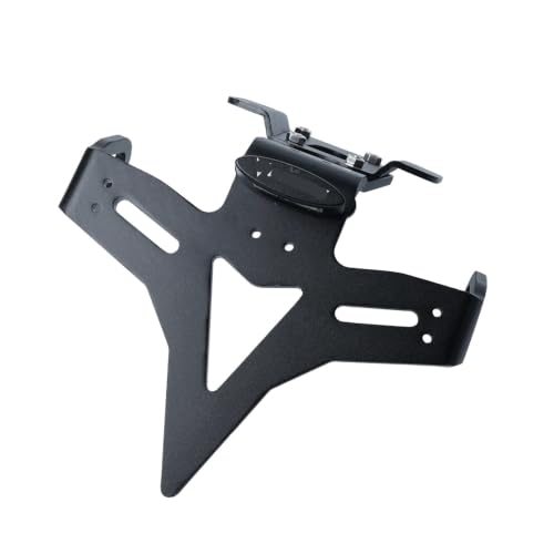 Support de plaque d'immatriculation en aluminium usiné pour épurer l'arrière de la MT07