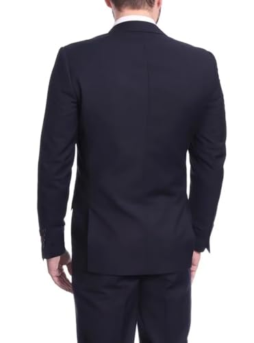 Mens Suits Slim Fit 2 Piece Suit Men Two Button Tuxedo Blazer Pants Suit for Men Wedding Business Dinner Prom UOU693