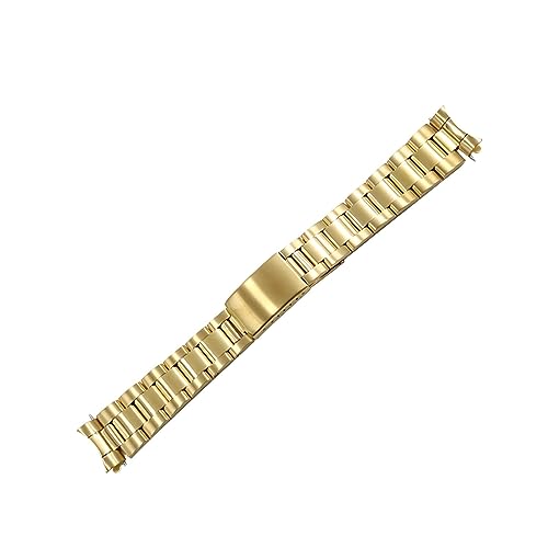 Banda de la banda de vigilancia de 20 mm 316L acero inoxidable bicolor rose silver para reloj 3
