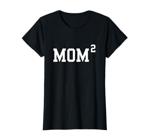 Camiseta Mom2 - Funny Mom Of 2 Gift Tee Shirt Camiseta