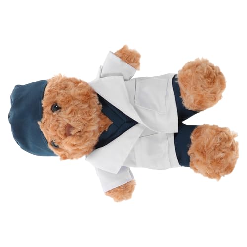 GALPADA Ours Peluche Docteur Jouet Mignon Décoration de Chambre Peluche Adorable Ours Créatif