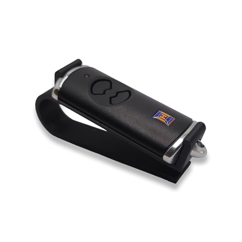 ALYXOR Halterung für Sonnenblende, passend für Hörmann HSE4 868 BS Handsender Fernbedienung Sonnenblende Clip