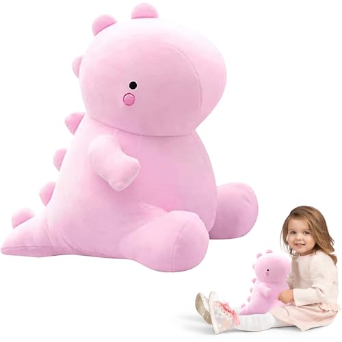 KBIBCK Dinosaur Stuffed Animal, Cute Dinosaur Plush Toys, Kawaii Plush Animal Dolls, Soft Dino PlushToys, Cartoon DinosaurPlush Doll, Soft Dino Plushie, Birthday Gifts for Kids Girls Boys(Pink) KBIBCK Dinosaur Stuffed Animal, Cute Dinosaur Plush Toys, Kawaii Plush Animal Dolls, Soft Dino PlushToys, Cartoon DinosaurPlush Doll, Soft Dino Plushie, Birthday Gifts for Kids Girls Boys(Pink)
