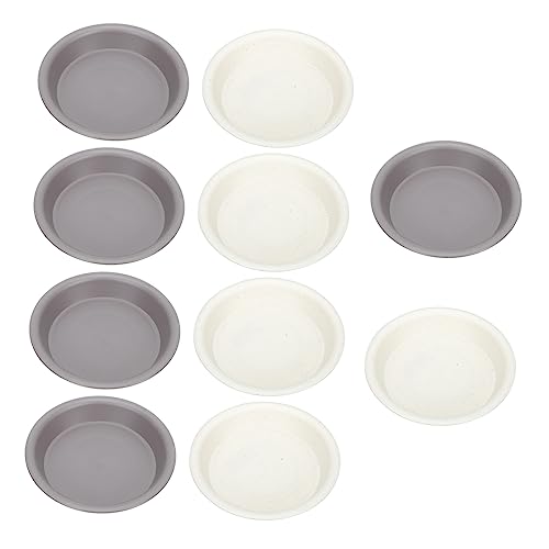 CIMAXIC Plateaux Inférieurs pour Pots De Fleurs Bacs À Eau De Jardinage Supports De Pots De Fleurs Bacs De Rétention d'eau