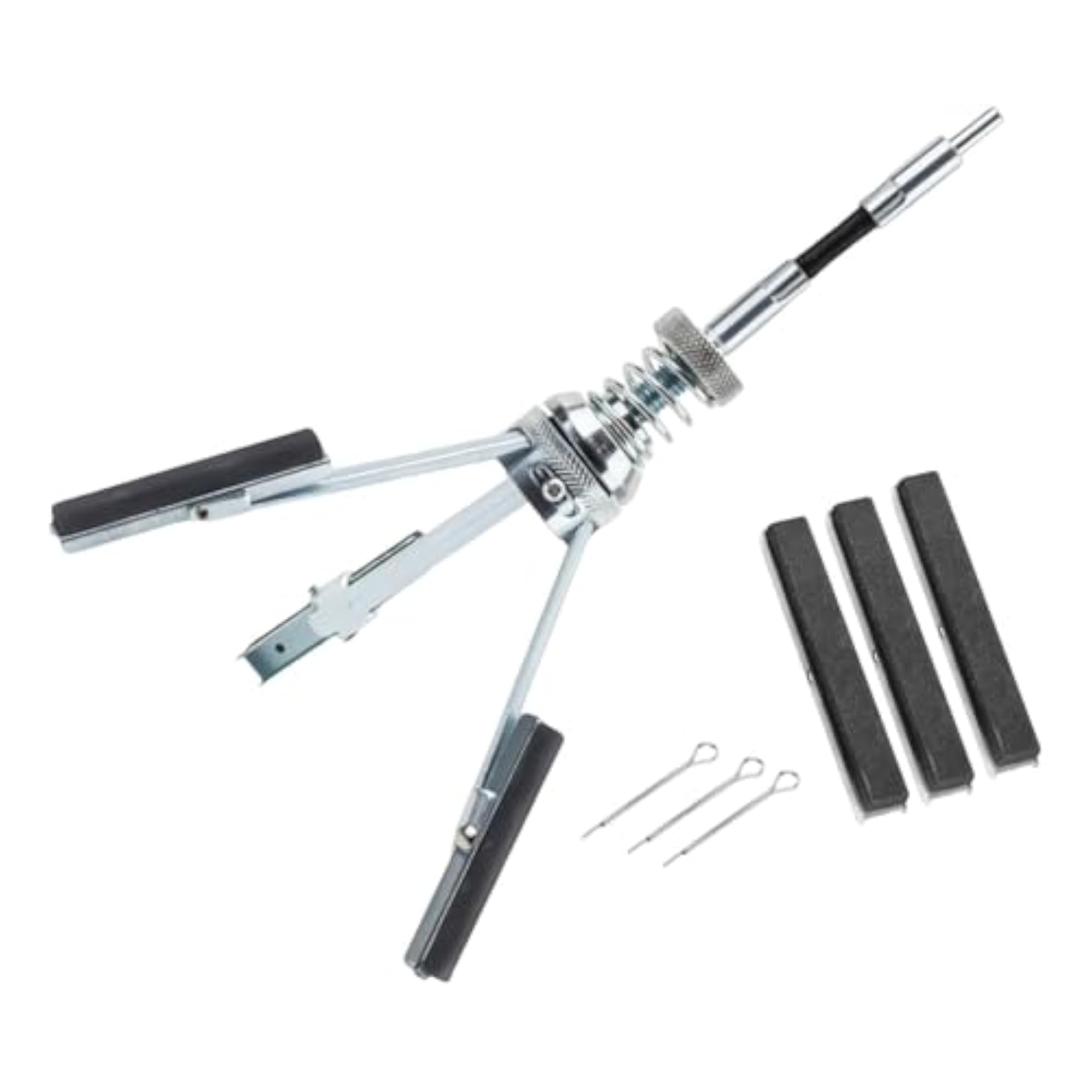 Engine Cylinder Hone Tool Set Replacement 3 Jaw Sanding and Polishing Stones
