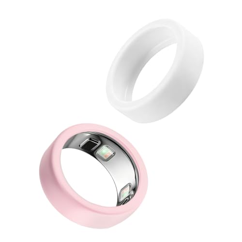 TERPINK 2 Packs Silicone Covers Compatible with Oura Ring 5