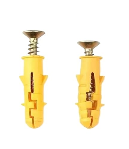Vis d'ancrage pour cloisons sèches robustes M8x40mm - Kit quincaillerie 10 ensembles