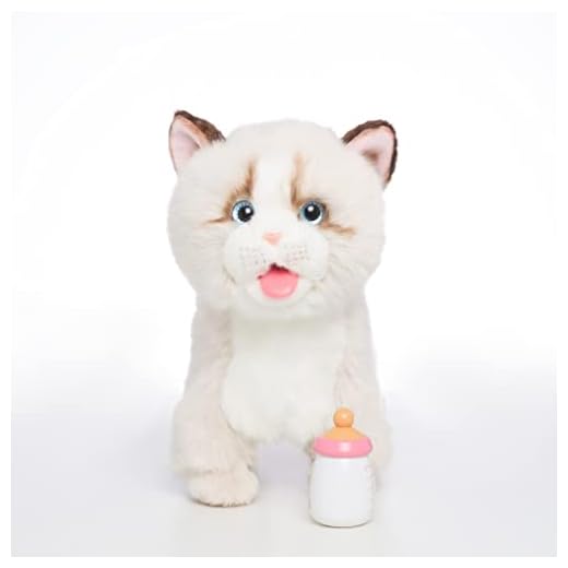 Interactive Electric Plush Cat Toy