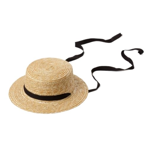 Chapeaux de soleil en paille femmes chapeau plage été voyage