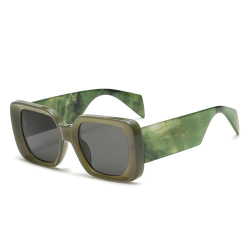 Lunettes de soleil dégradées UV400 grand format rétro pour femme