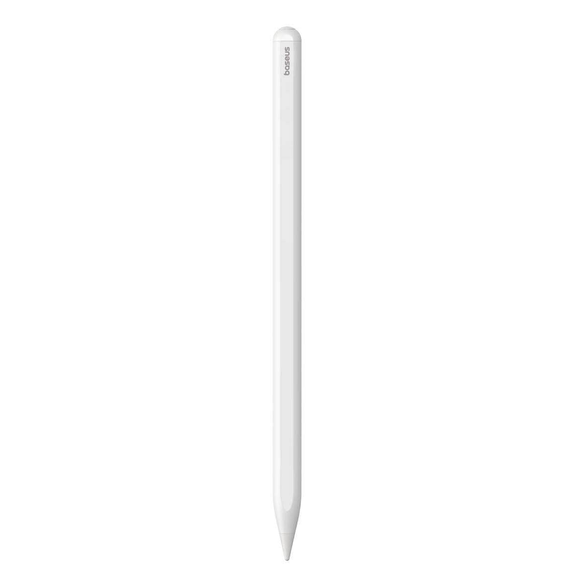 Baseus Tablet Tool Pen Smooth Writing 2 Wireless Charging with LED Indicator + Active Replaceable Tip for iPad, White (P80015803213-​00)