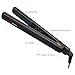 Ceramic Keratin Ion Hair Straightener | 30s Fast Heat 450°F | Adjustable Temp Flat Iron | Auto Shut Off & Memory Function | 360° Swivel Cord | Black
