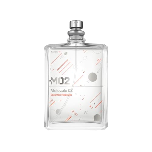 ESCENTRIC MOLECULES Molecule 02-100ml - Pure Ambroxan Fragrance - Fresh & Musky - Refined & Sensual - Personal Skin Scent Signature
