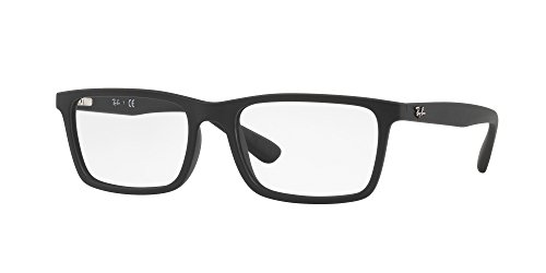 Image of Ray-Ban Men Rectangular Eyeglass Frame