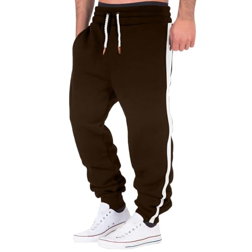 Mens Cargo Sweatpants Baggy Travel Lightweight Casual Pants Athletic Hiking Jogger Big and Tall Trousers Fall Clothes