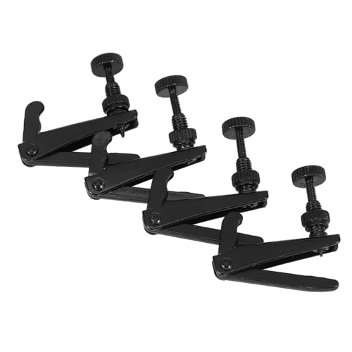 QUMIIRITY 4Pcs Violin String Adjuster Compact Tuning Tool for Violin Accessories Durable Design for Sound