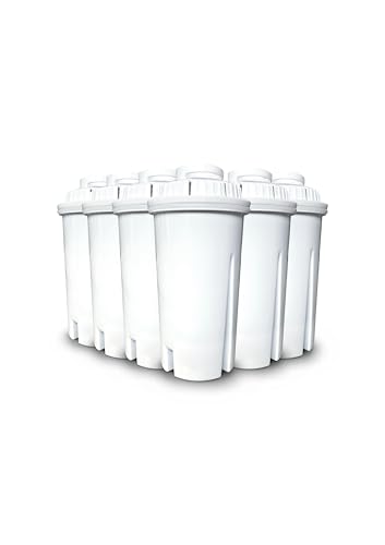 CASO - Lot de 6 filtres à eau de rechange pour distributeur d'eau chaude CASO, compatibles avec tous les modèles