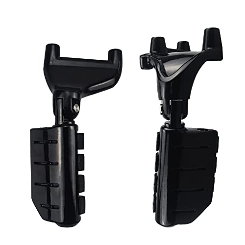 Image of Rear Passenger Footpegs Foot Rests Pedal Mount Fits for Harley Sportster 883 1200 2014 2015 2016 2017 2018 2019 2020 2021 2022,Black